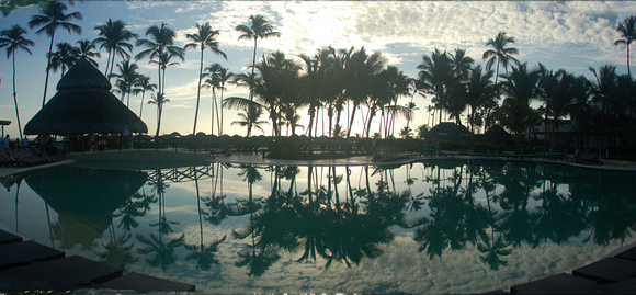 Punta Cana Pool and Sunrise